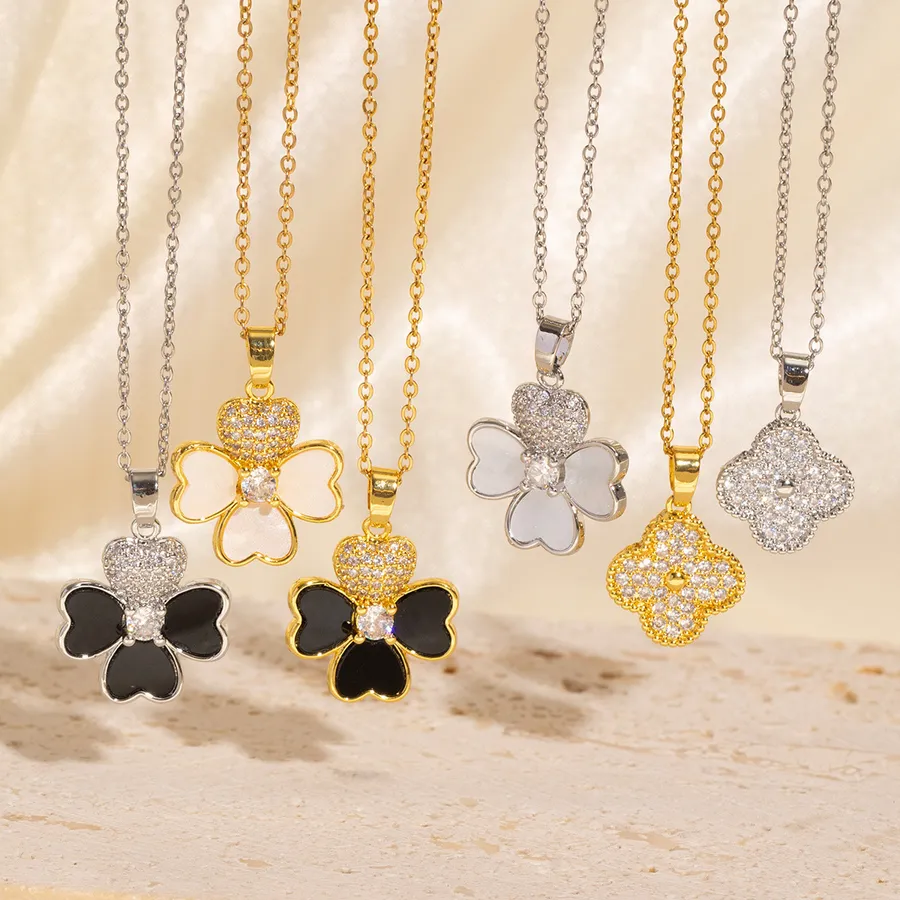 Stylish Ways to Wear a Gold Clover Necklace with Every Outfit - Smart ...