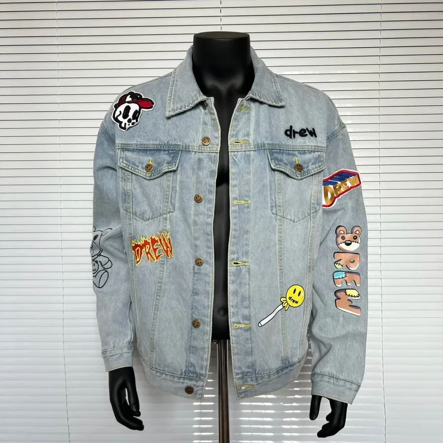 ジャケット・アウター drew house mascot patch jacket xs drew house mascot patch jacket xs