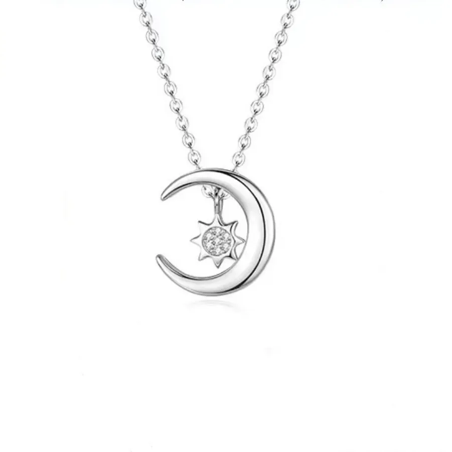 Moon and Star Best Friend Necklace That Truly Celebrates