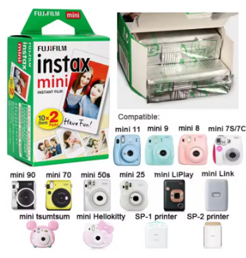 Instax Polaroid film size: Does size really matter for instant