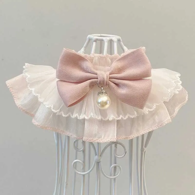 Shop Princess Style Cat And Dog Ruffle Scarf Cute Tie... | DHgate.Com