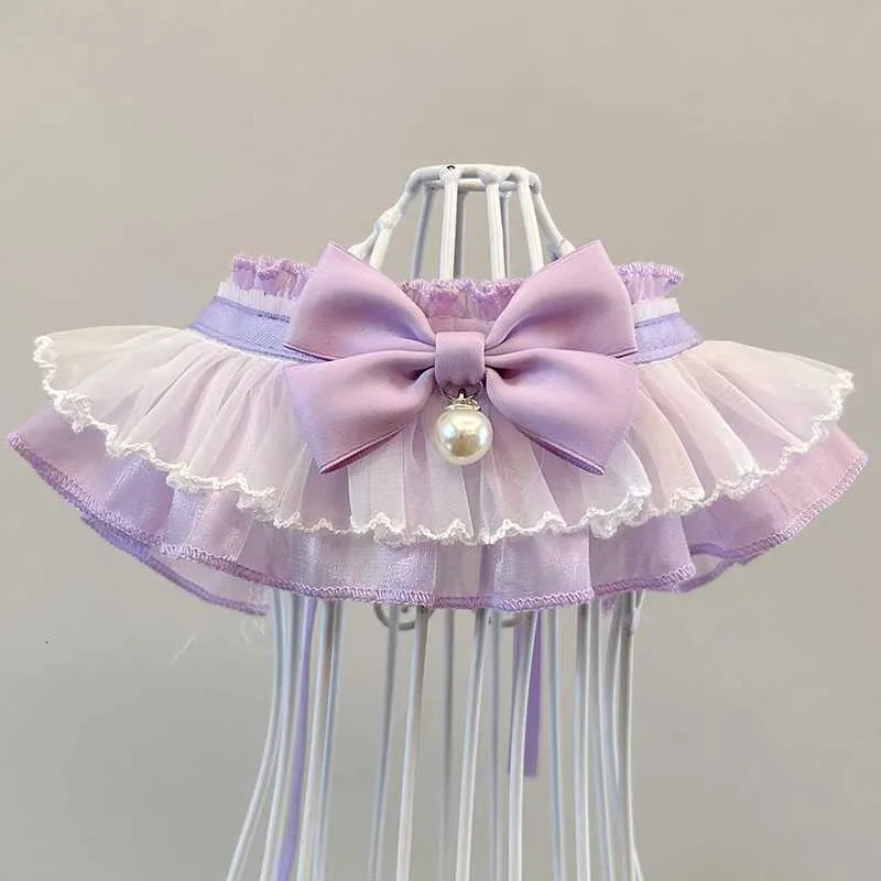 Shop Princess Style Cat And Dog Ruffle Scarf Cute Tie... | DHgate.Com