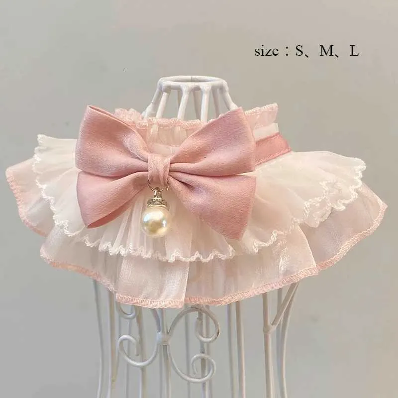 Shop Princess Style Cat And Dog Ruffle Scarf Cute Tie... | DHgate.Com