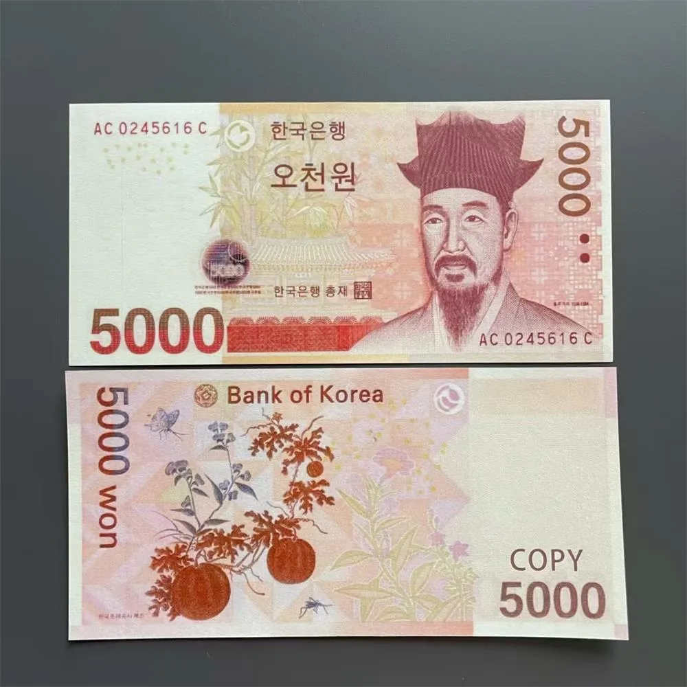 ✓ DHgate 고품질 원화 소품 화폐 지폐 50% 크기 77x34mm 영화, 파티, 축제 엔터테인먼트용 가짜 통화 1000,  5000, 10000, 50000원 | 인기 기타 축제 & 파티 용품
