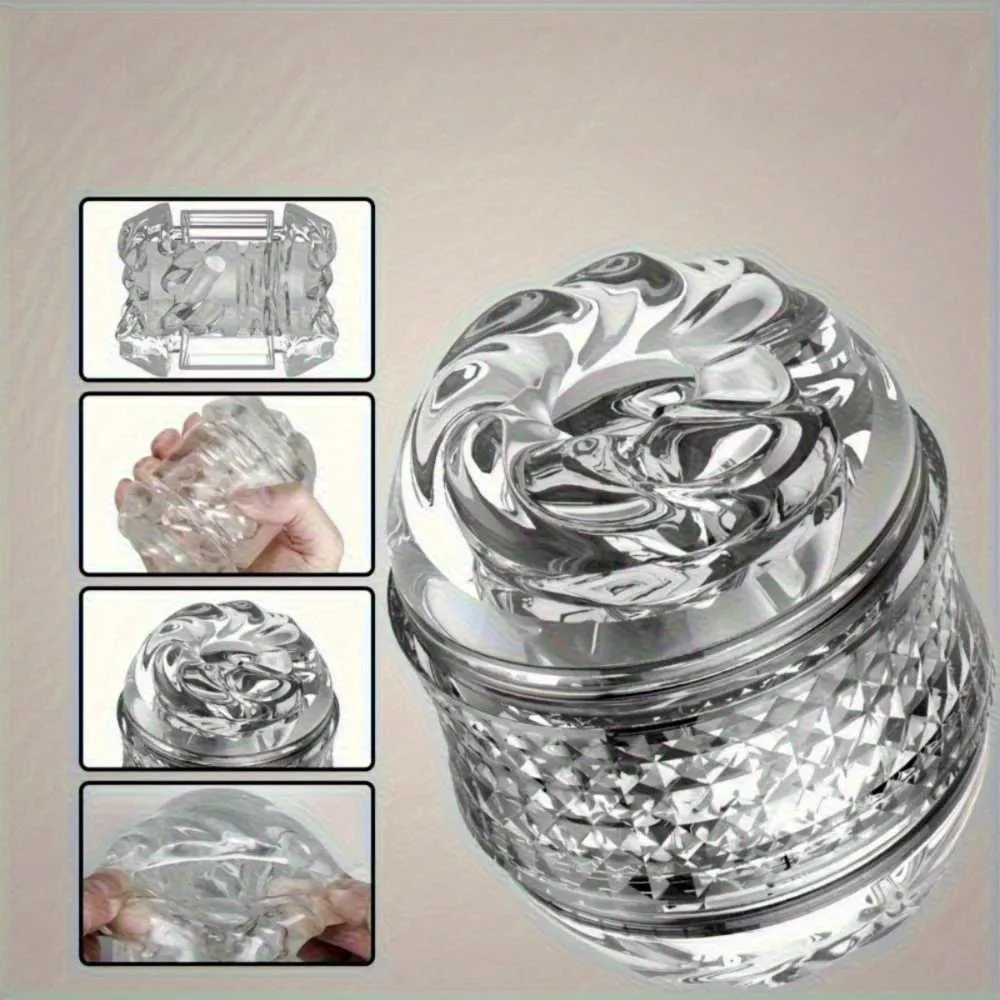 Male Masturbator Open Crystal Sleeve Double Sided... From 10,64  | DHgate