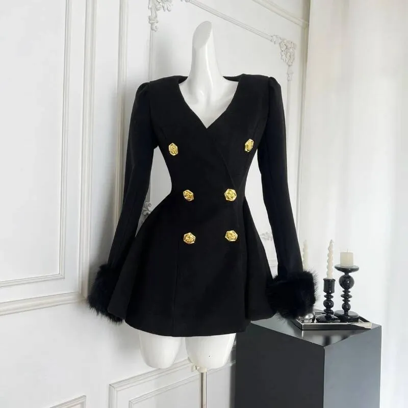 korean style winter dress Frost Petal Slip nowa OEM/ODM Available Winter Korean Style Mini Dress