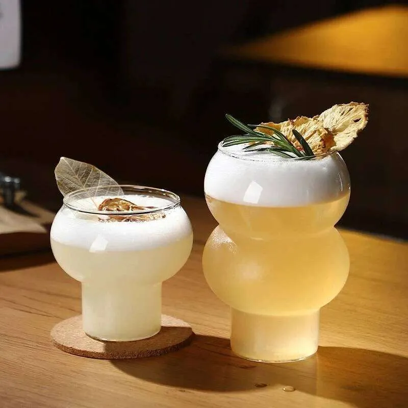 Round Shaped Cocktail Glass 26 oz Transparent Folk Art Drinkware for Home  Bar from Dhgate Wine Glasses - price 11.07