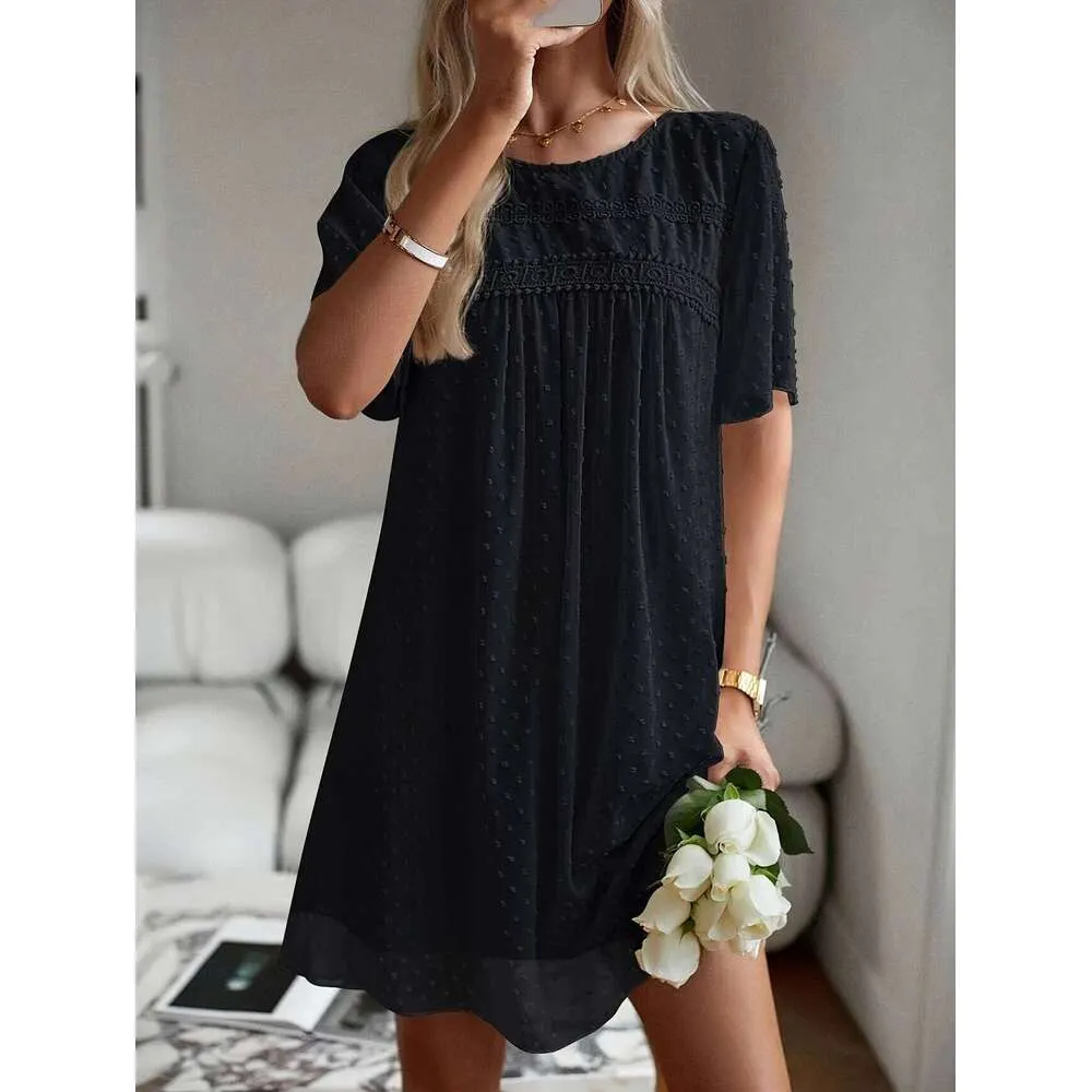 short baggy dresses Summer Loose Short Dress Ladies Elegant and Beautiful Womens Dresses Vintage Bohemian Dress Plus