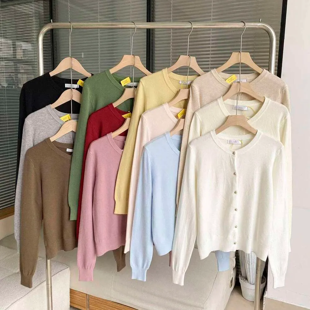 Denim Dress Sleeve Korean 2026.Korean Fashion Button Up Cropped Cotton Cardigans Autumn/Winter 2026 ...