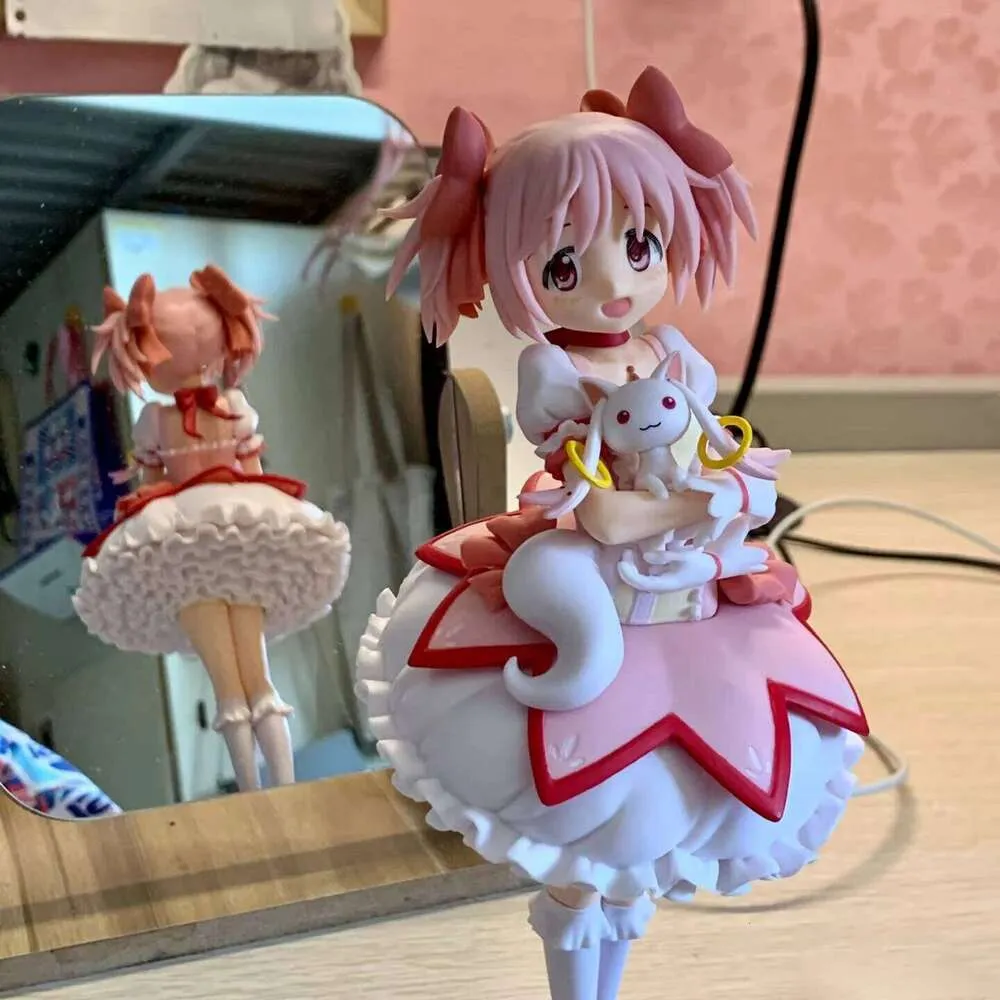 Figura Madoka Kaname 1/8 De Good Smile, Edición The Beginning Story, De Puella Magi Madoka Magica, Coleccionable De PVC Con Detalles Inspirados En El Arte De Ume Aoki