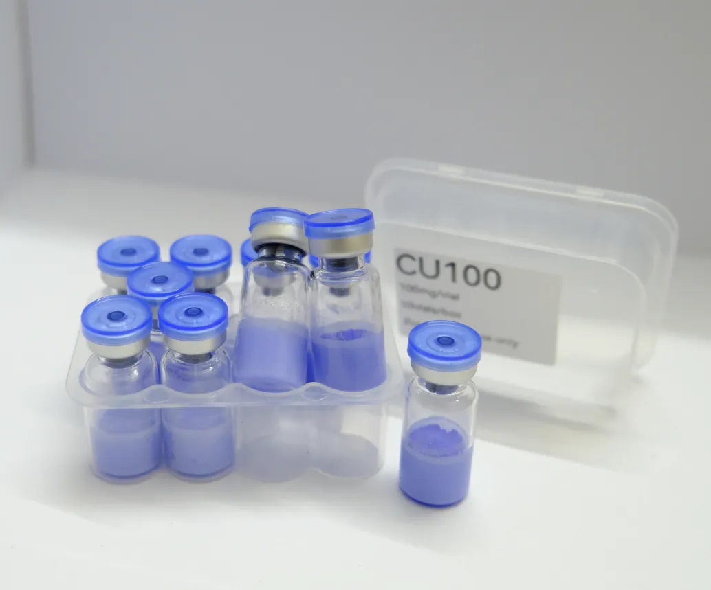 cosmetic grade ghk-cu powder Pure Copper Peptide Vitamin B12 Injections Great Size:15ml Glass Dropper Bottle 3rd party tested by veterinary use
