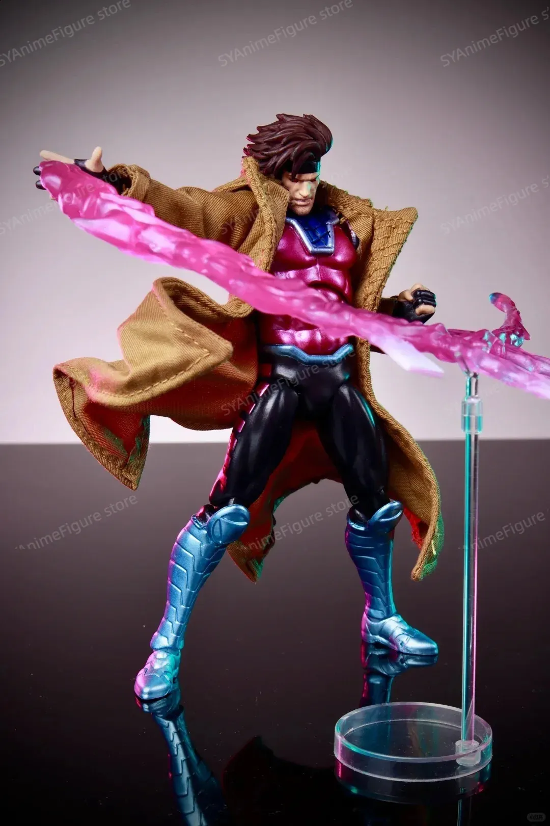 In Stock CT Toys Mafex 131 Gambit Action Figure Comic Version XMen  Collectible Model Toy for Collectors Gifts 260818