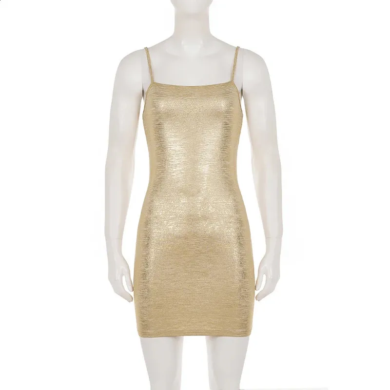 gold metallic bodycon dress Gold Mini For Women ... From Mysticastore, Rs.1,723.37 RED-CARPET