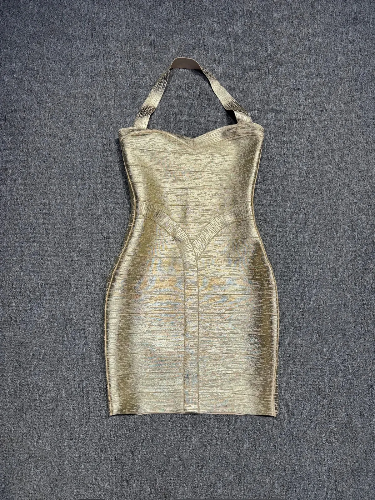 bandage bodycon dress wholesale Gold Bronzing Mini Gold Mini Dress... From Deng03, Rs.3,194.47 It has a sweetheart Dresses-View All Blue Check Smocked Midi Size:W36