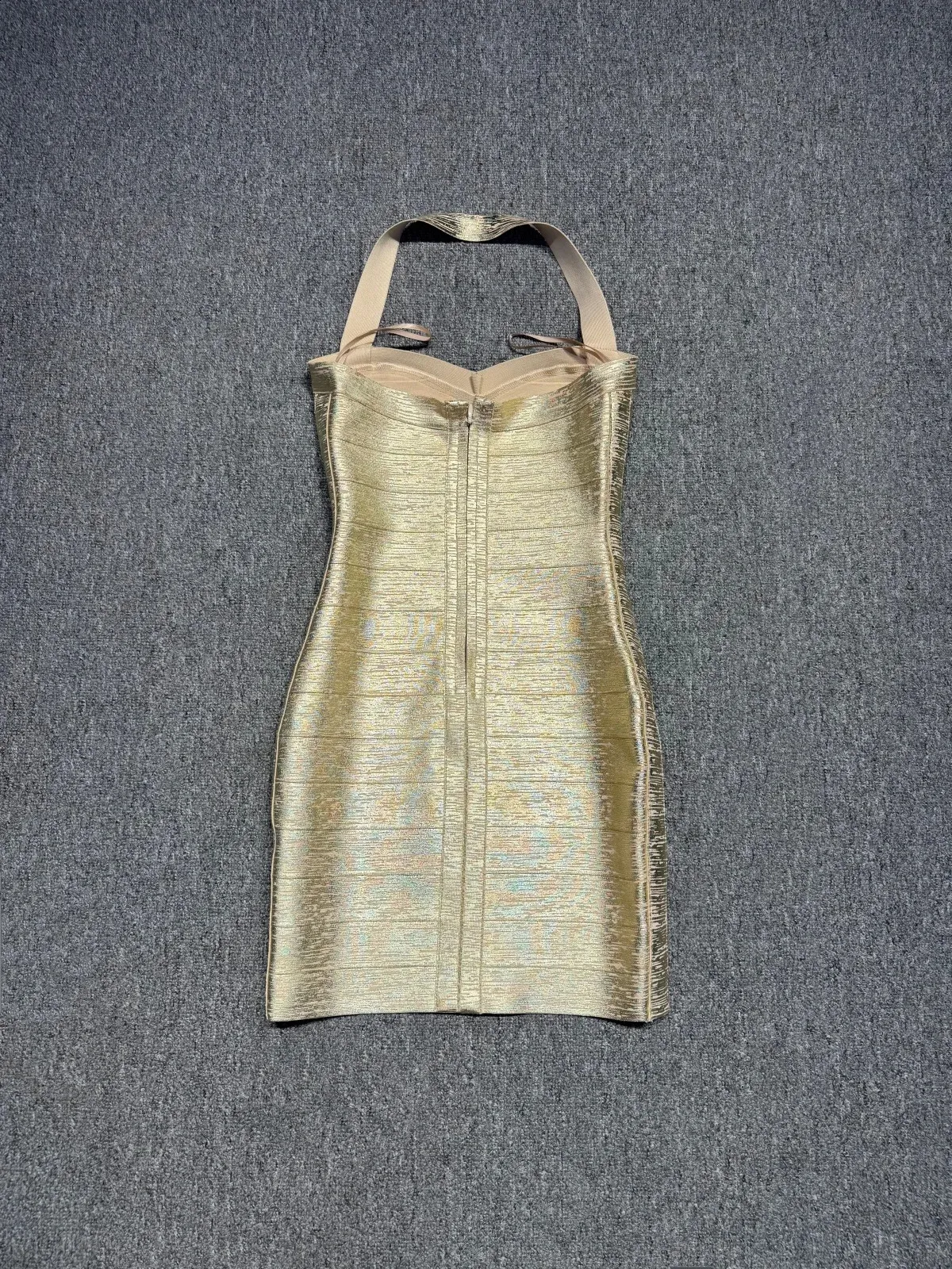 bandage dress homecoming Gold Bronzing Bodycon Mini Gold Mini Dress... From Deng03, Rs.3,194.47 Wrap Skirt