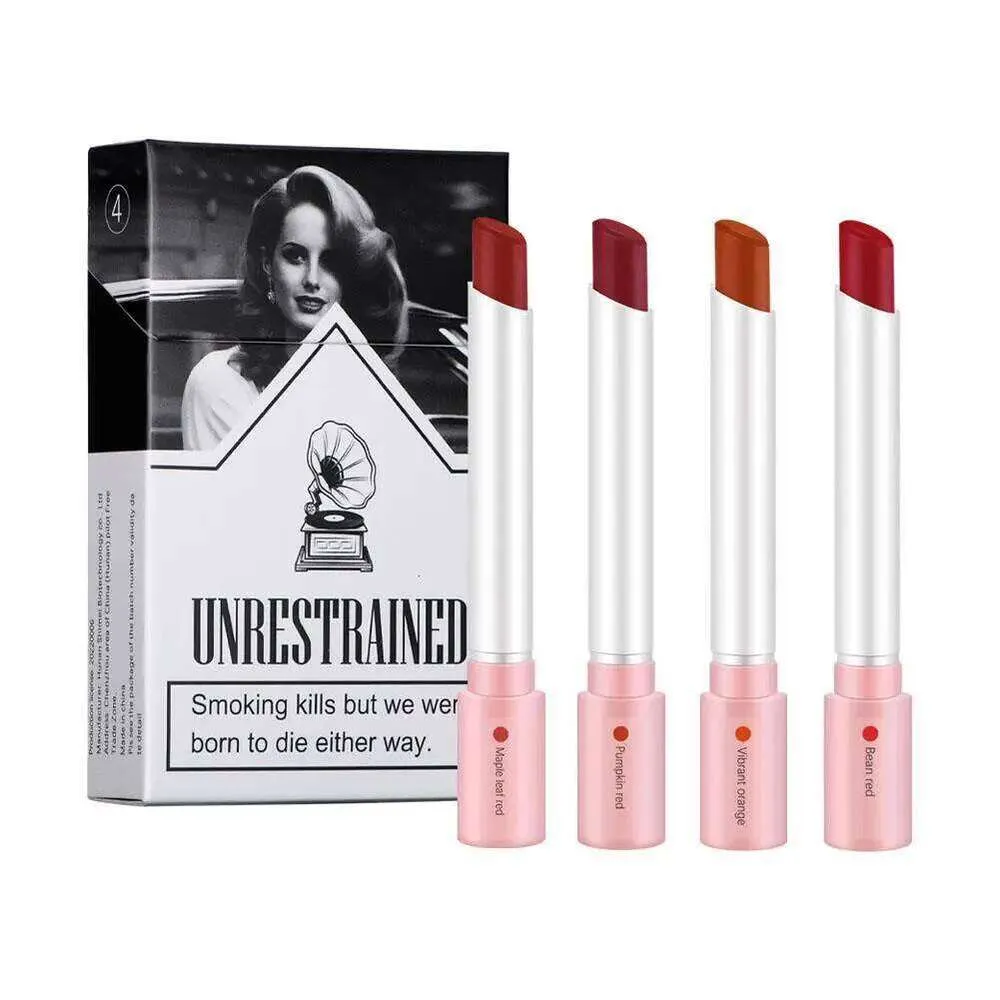 cigarette lip tint Set Creative Lipstick Matte Nude Waterproof Long-Lasting Gloss Tubes from Dhgate Lipstick Little Smoke Matte Cigarette Lipstick