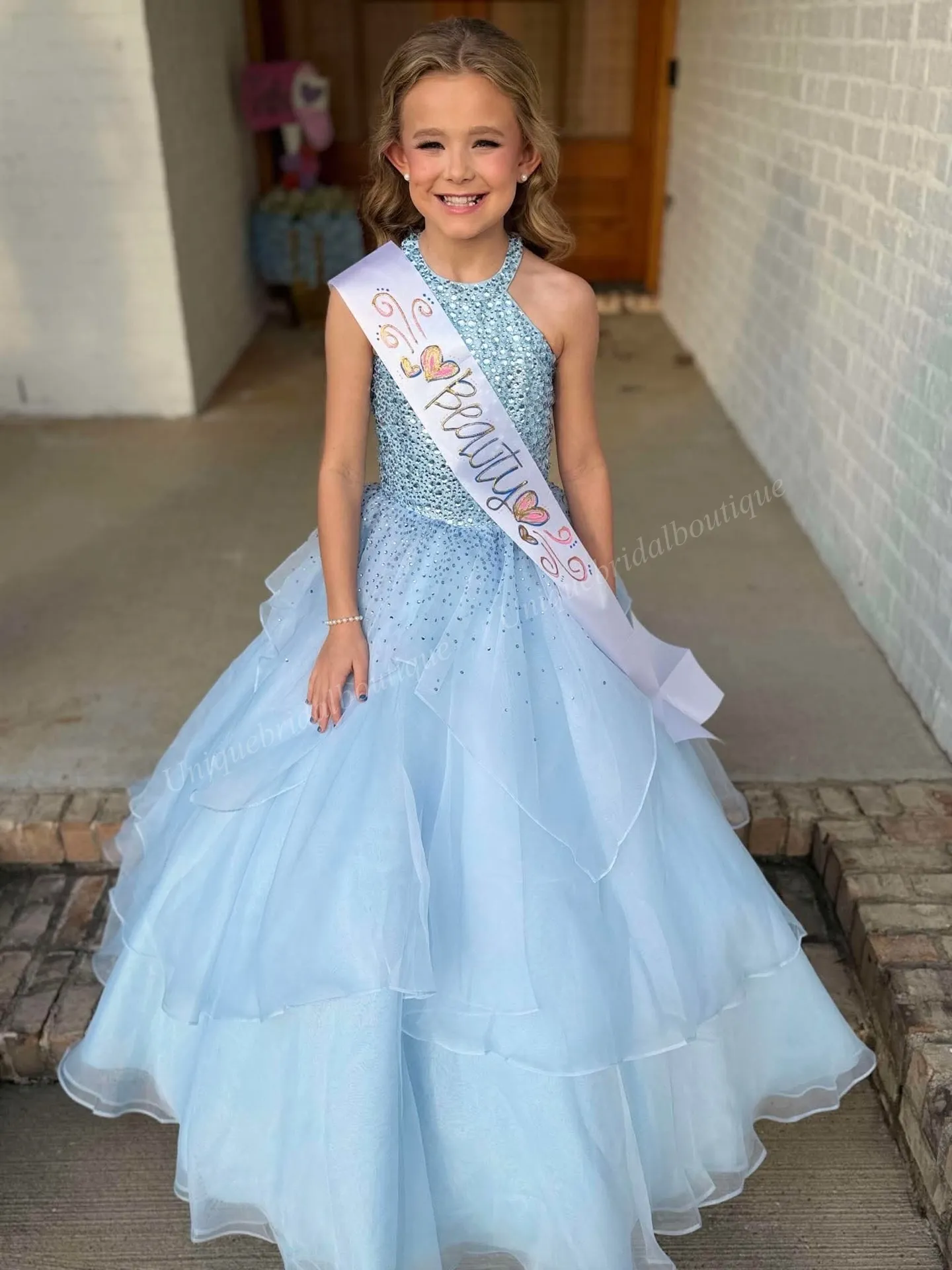 bluegirl dress Royal Blue Girl Dress,Girl Dress, Royal Blue Dress, Royal Blue Dress, –  STYLO main image 0