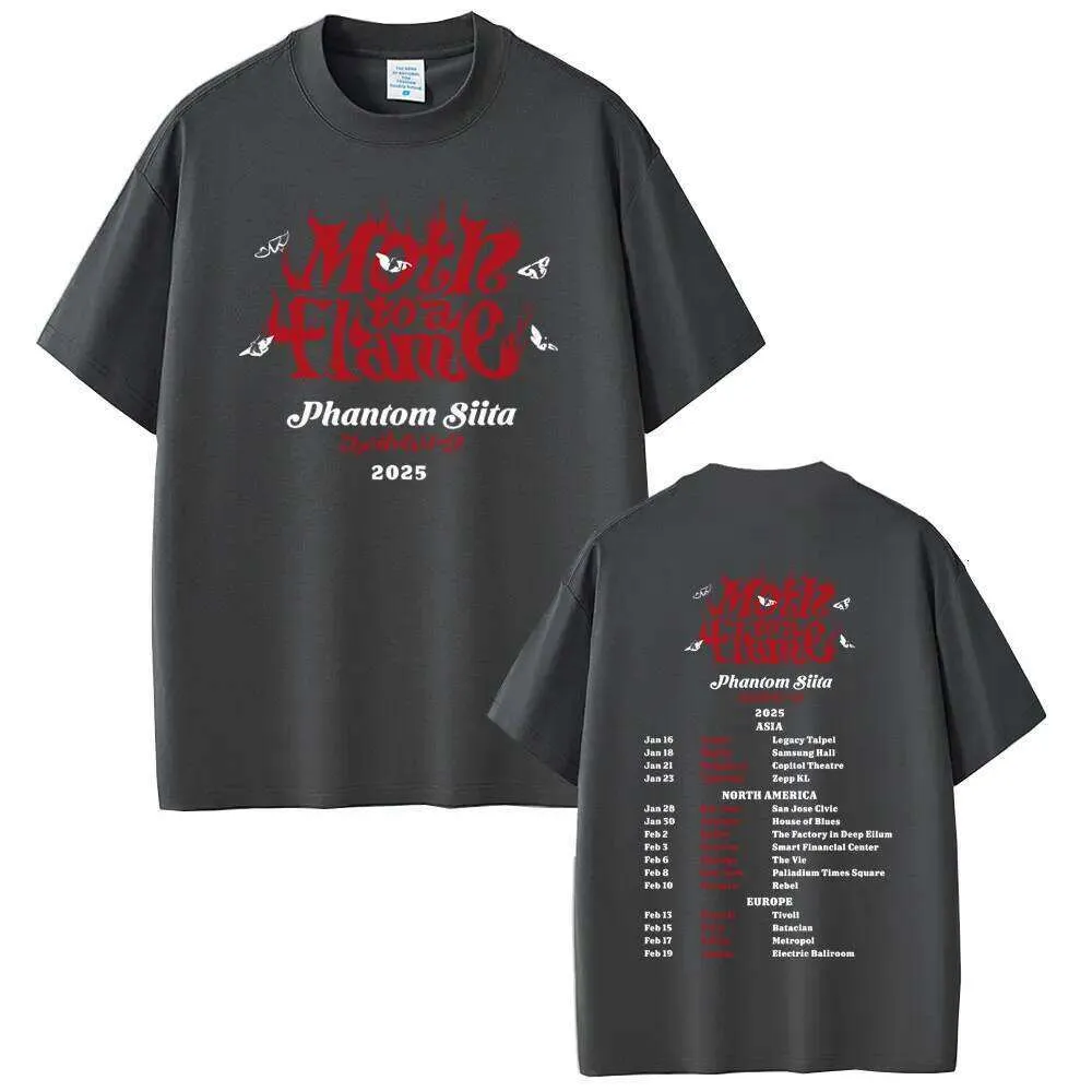 Ado Moth To A Flame Phantom Siita 2025 Unisex Cotton T-shirt from