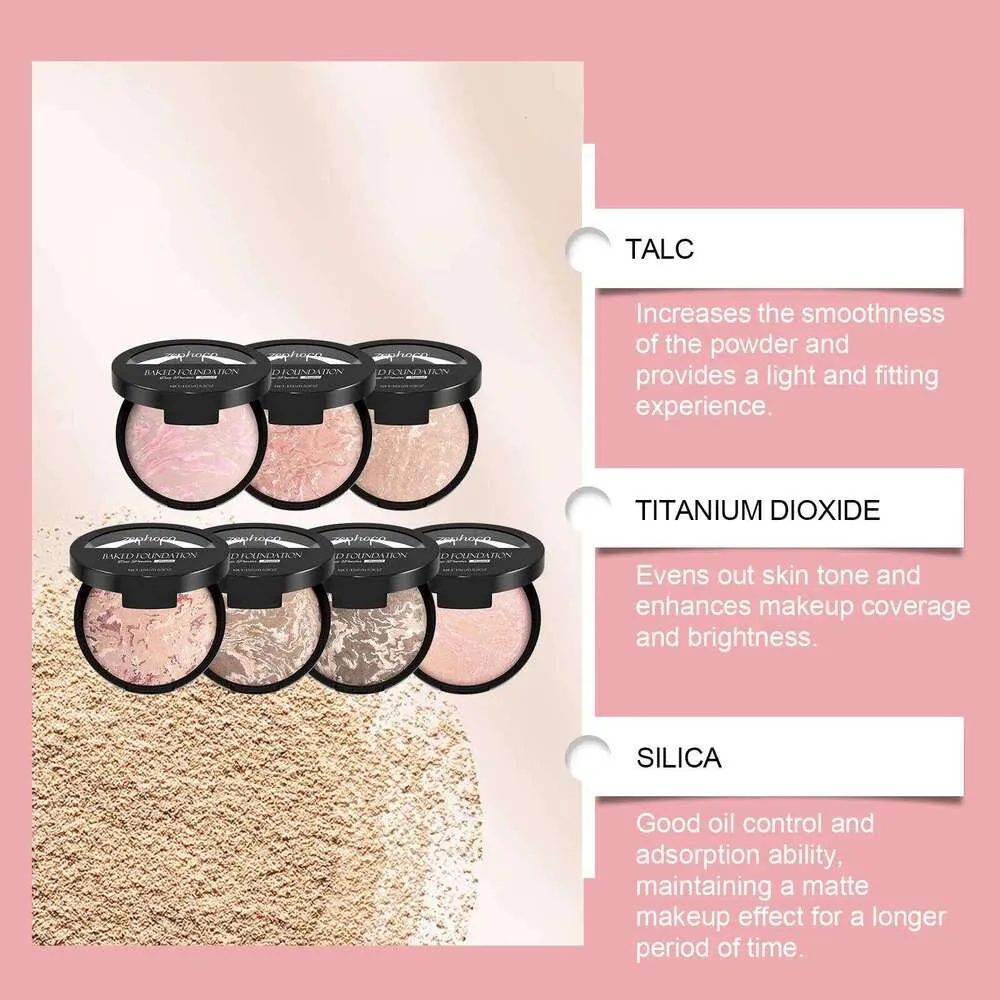 Oil Control Concealer Powder Compact Matte Finish Lightweight Setting ...