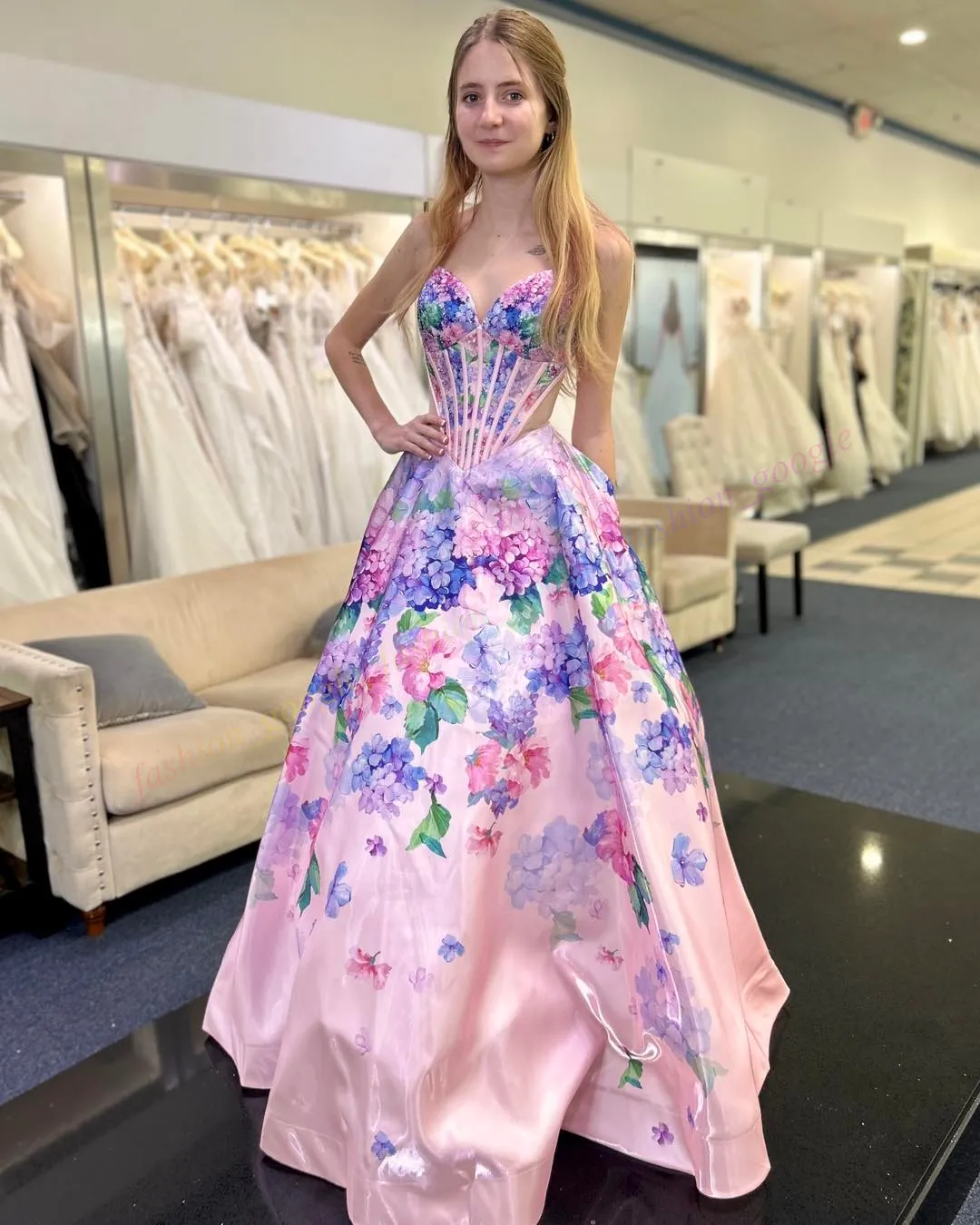 formal dresses cute Elegant A-line Lavender Long Prom Beautiful Evening Gowns Form – SELINADRESS belle gown Featuring a sparkly navy Size:8.5 UK Best party dresses: and