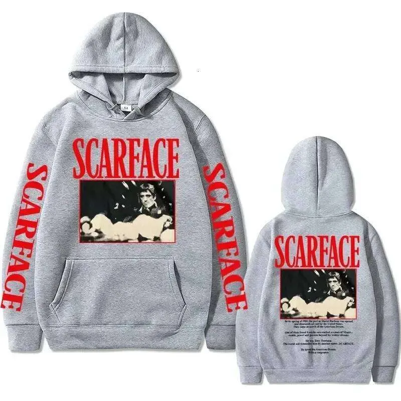 C260311 Scarface Tony Montana Hoodie 90s Retro From Ylem Vendor