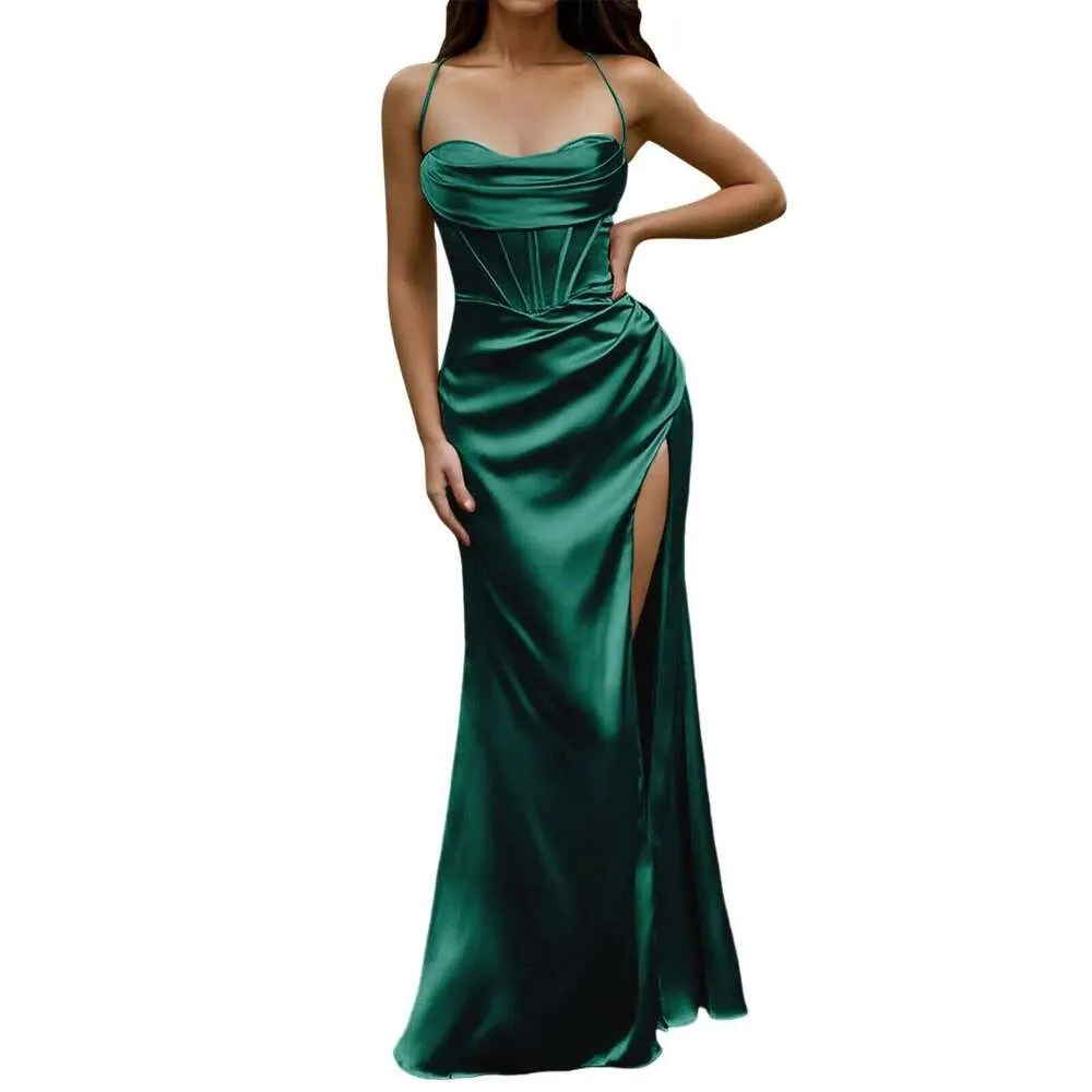 green corset maxi dress Green Corset Maxi Dress main image 0