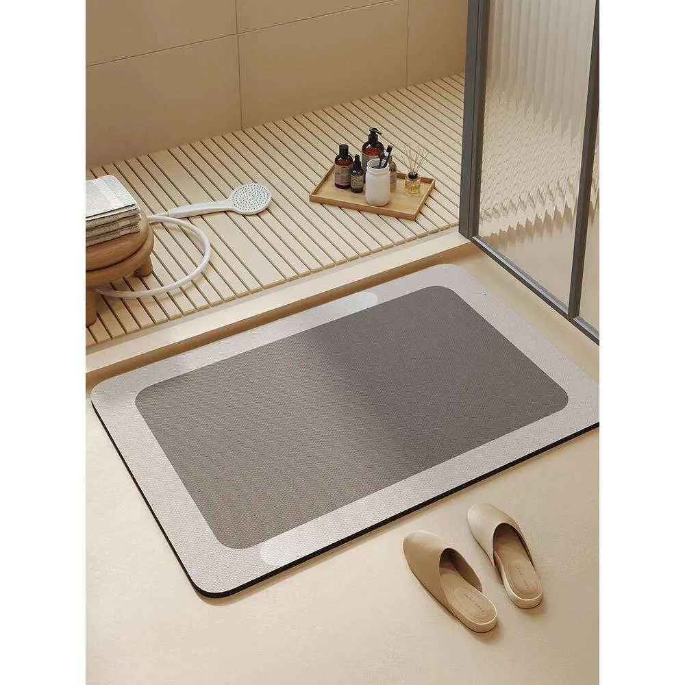 VIKAMA Bathroom Floor Mat Set U-Shaped Quick-Drying Jute Multi-Piece ...