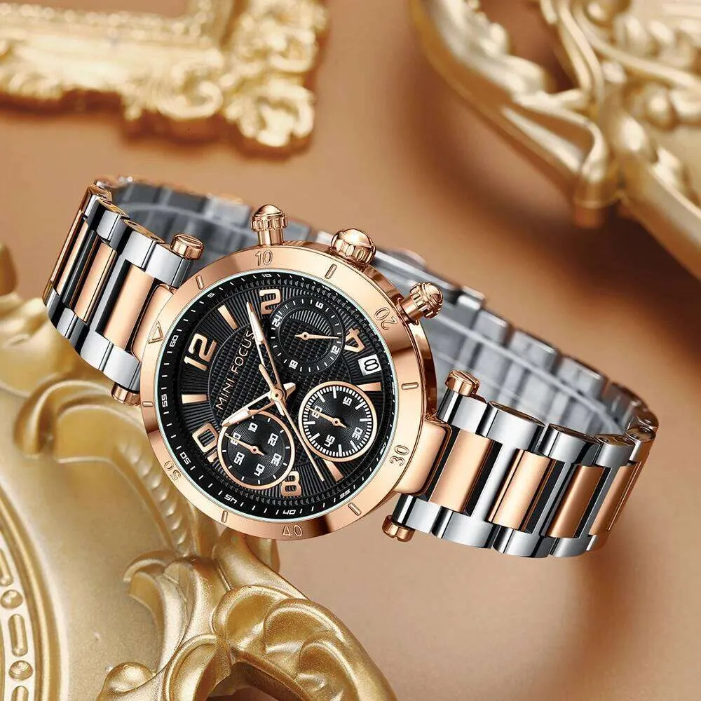 MICHAEL KORS MK5569 Lexington Rose Gold Tone Chronograph Watch Michael Kors Women main image 4