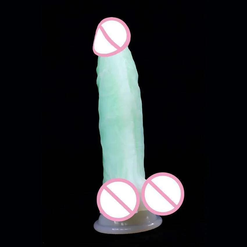 Adult Toys Luminous Dildo With Suction Cup Realistic Penis For Women  Masturbation Dick Orgasmic G Spot Anal Massager Sex Shop 18 26H0317 From  10,27 €