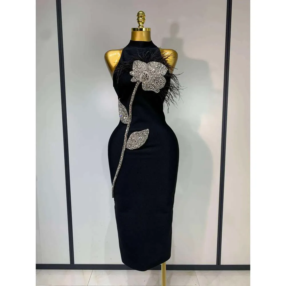 Women Luxury Diamond Feather Bodycon Bandage Dress ... From Museclothes, $40.7 In Bulk