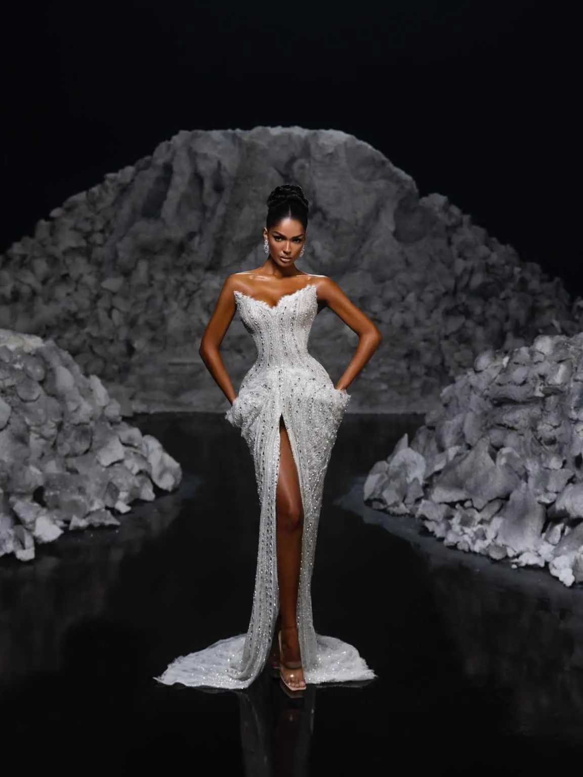 luxury fit wedding dresses Fitted Wedding Dresses