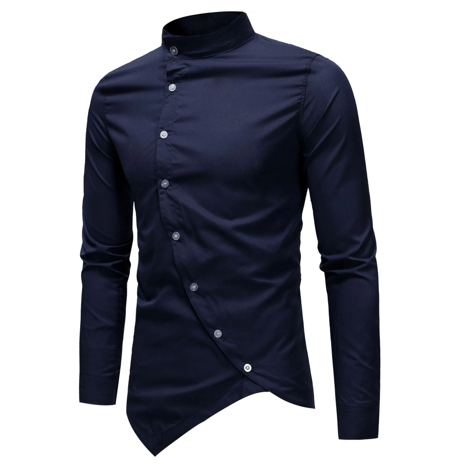 Mens Personality Double Breasted Slim Shirts Mens... From Tieshome, $15.08 | DHgate.Com Mens Personality Double Breasted Slim Shirts Mens... From Tieshome, $15.08 | DHgate.Com