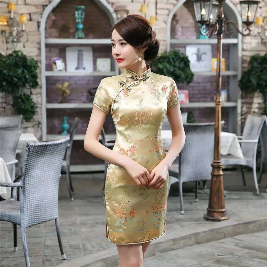 chinese retro style 5xl dress Plus Size Qipao Dress: A Guide to Retro Summer Styles
