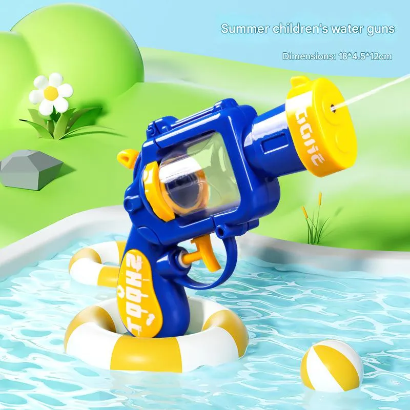Mini pistola de agua 8pcs - playa niños juguetes de agua de plástico transparente pequeña pistola de agua mini pistola de agua color mezcla de pelo | en línea