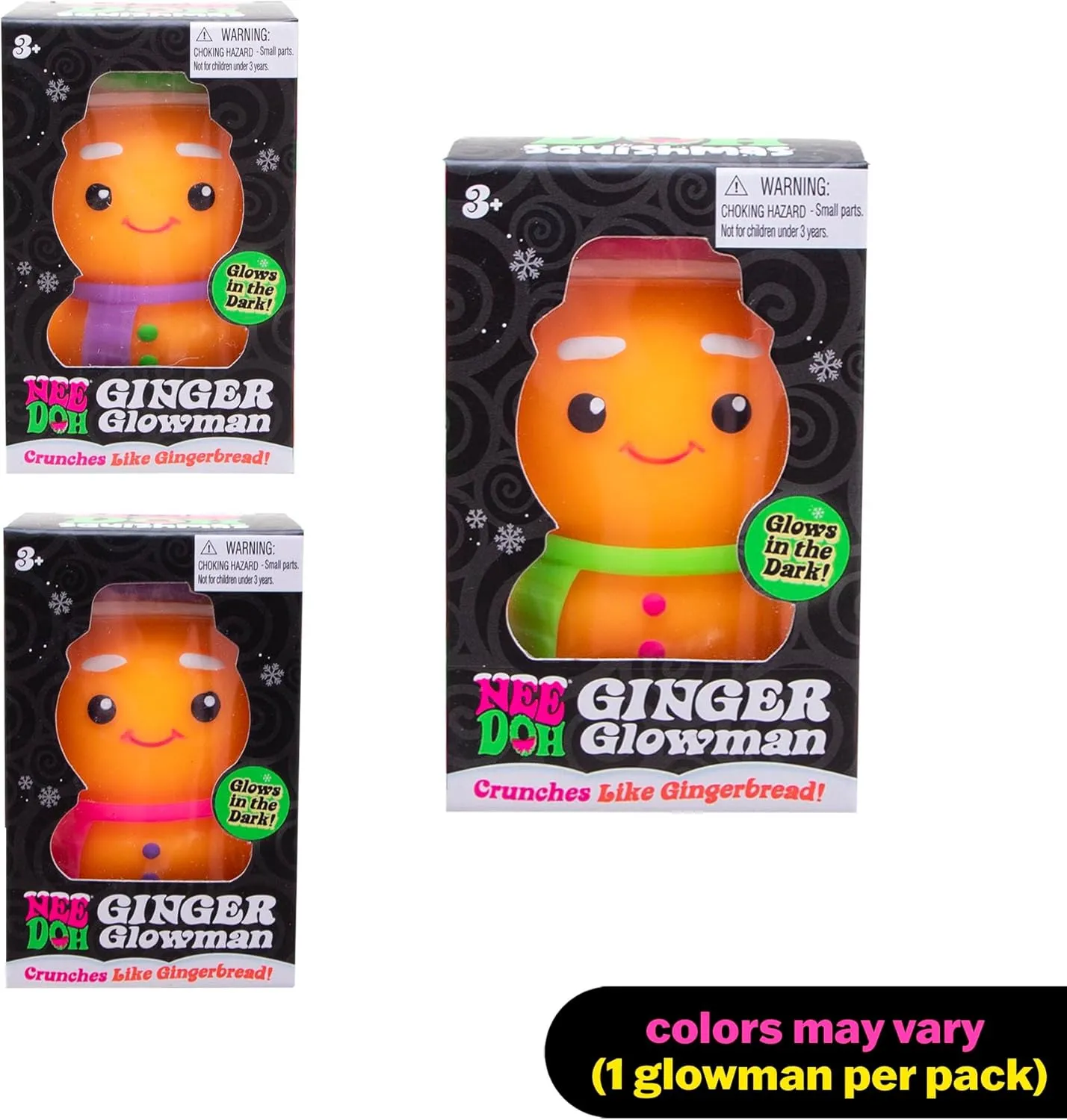 NeeDoh Gingerbread Man Squishy Toys Stress Relief... From Joyahome, $4. ...