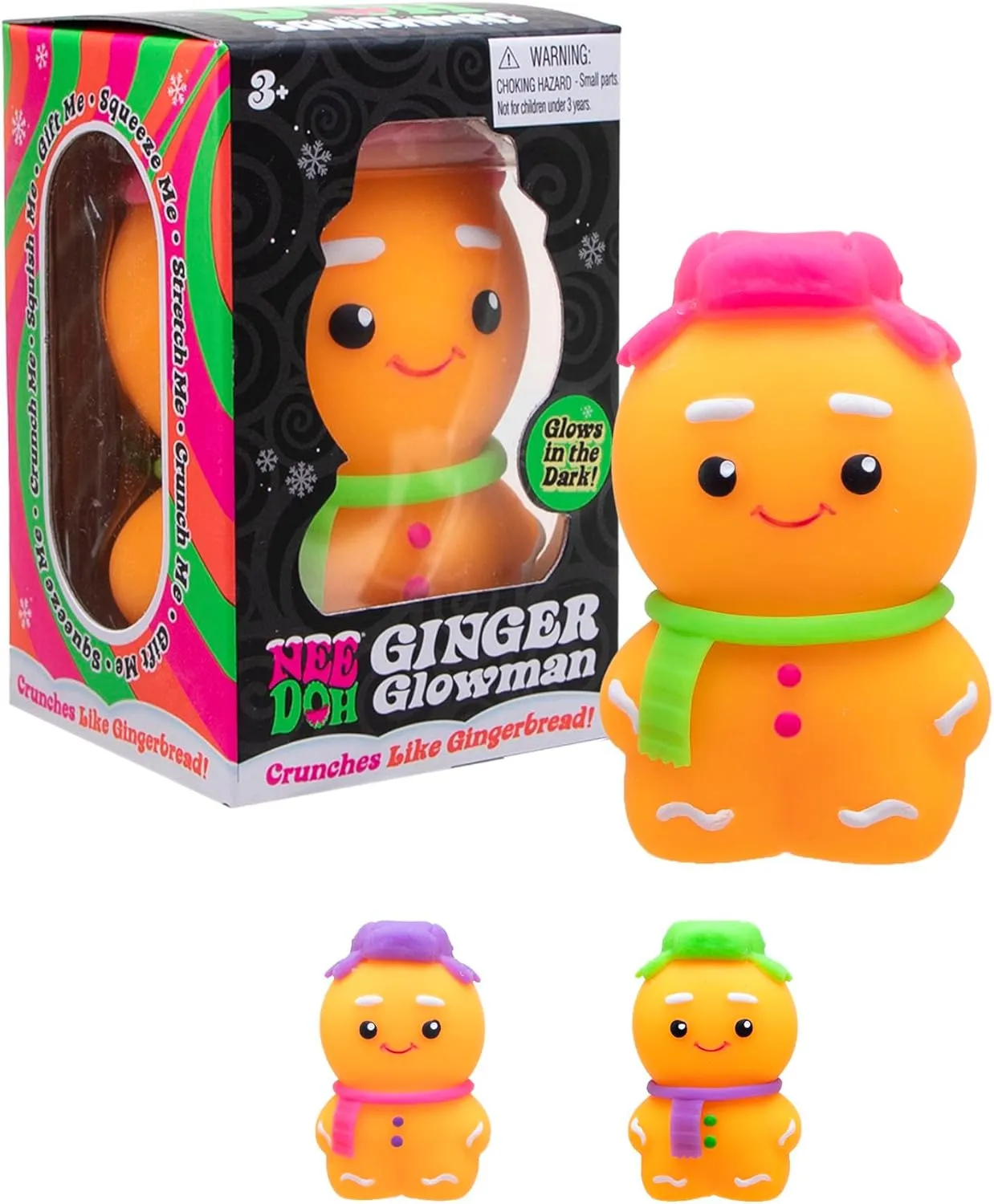NeeDoh Gingerbread Man Squishy Toys Stress Relief... From Joyahome, $4. ...