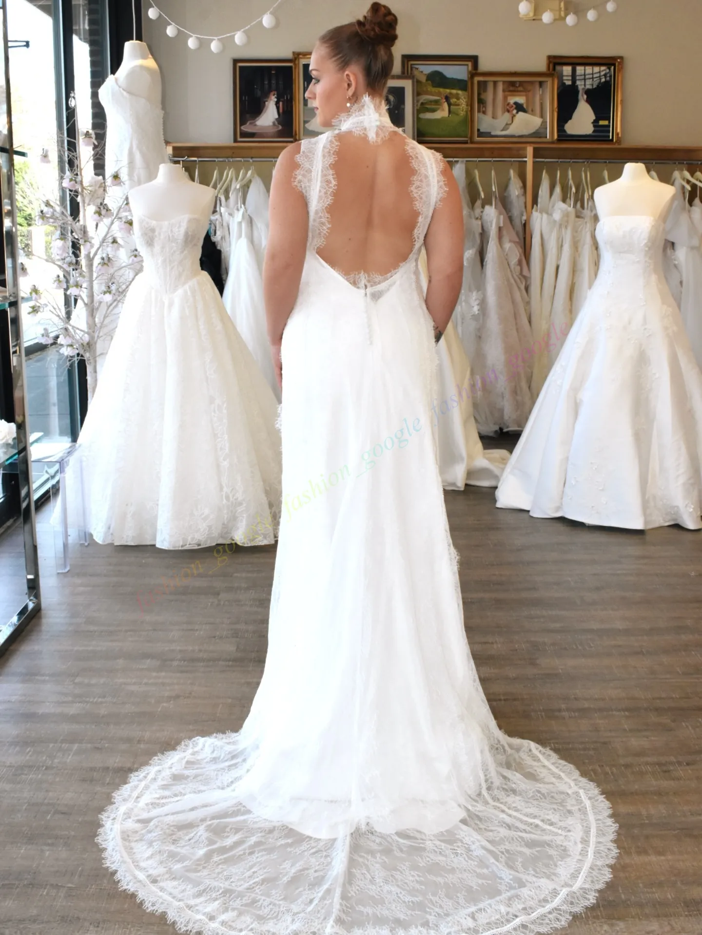 Boho Lace Two Piece High Neck Wedding Dress With... From Fashion_google, Rs.12,318.96 | DHgate.Com Boho Lace Two Piece High Neck Wedding Dress With... From Fashion_google, Rs.12,318.96 | DHgate.Com