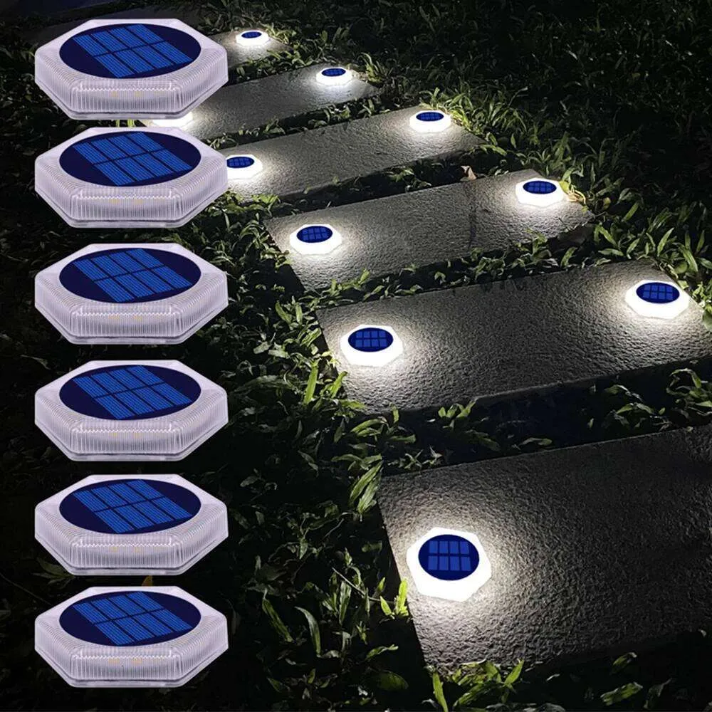 White Jackyled Solar Step Lights For Outdoor From Dh912732018