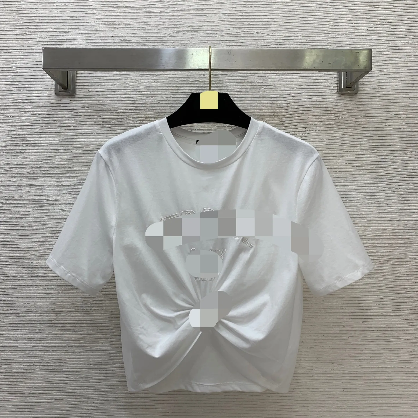 2026 New Style Short Sleeved T Shirt With Low From Amyyao321