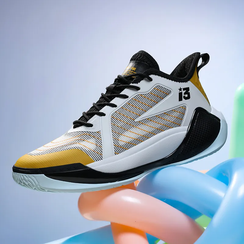 Mn's Light Wight Walking Shos Anti Slip Gym Outdoor Sport Tnnis Basktball Snakrs With Numbr 13 Print Cushion_vogvips.com