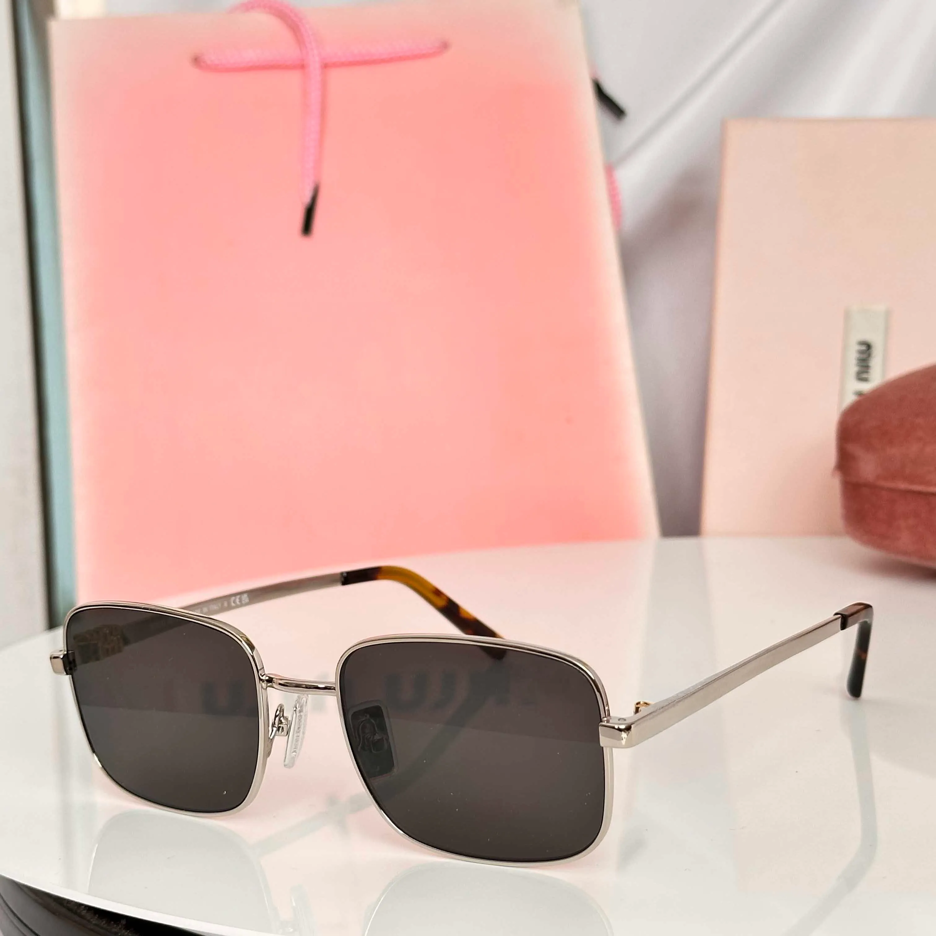 Vintage Square Polarized Sunglasses Rectangle Metal Frame Sun Glasses Amazon.com: The Fresh Sunglasses for Men, Polarized  main image 3