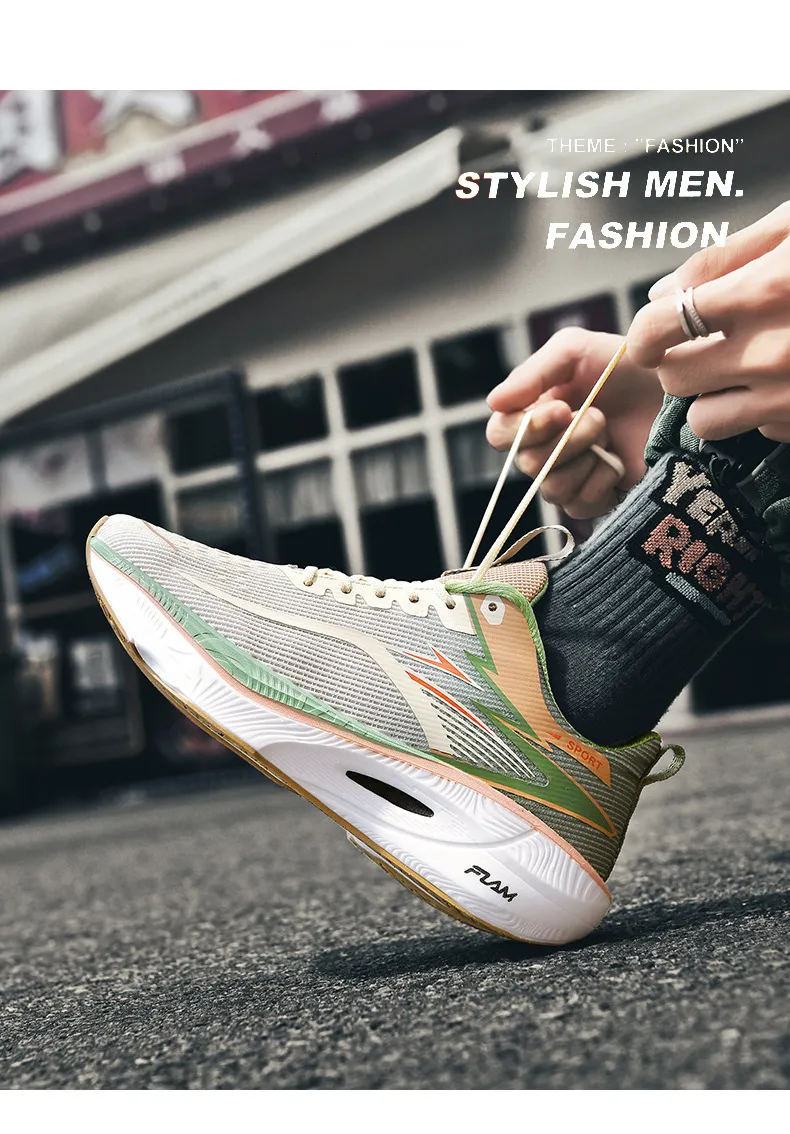 Breathable Mesh Running Shoes Lightweight Athletic Trainers_voghion.com