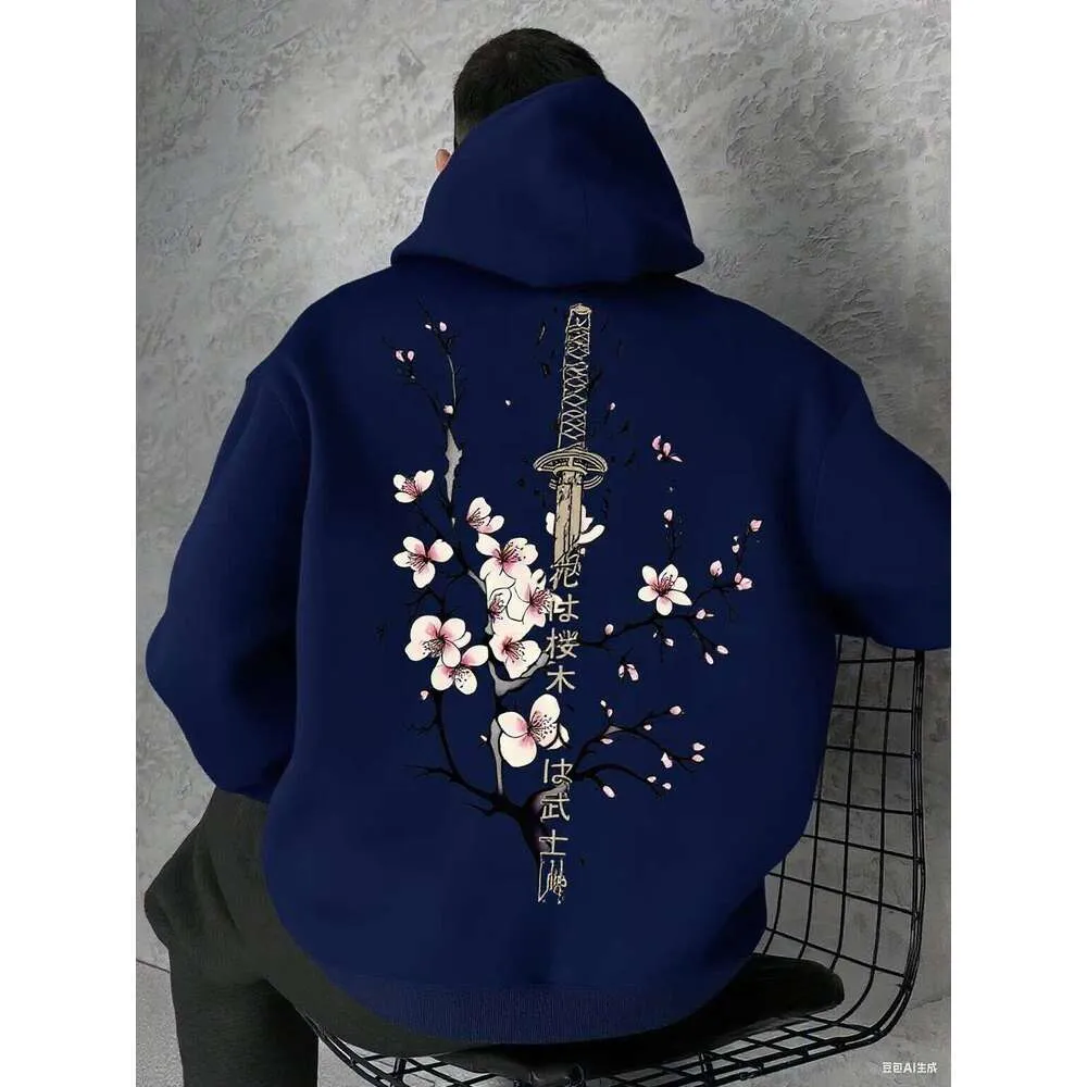 DHgate Japonia Cherry Blossom Bărbați Femei Pulover Hanorac