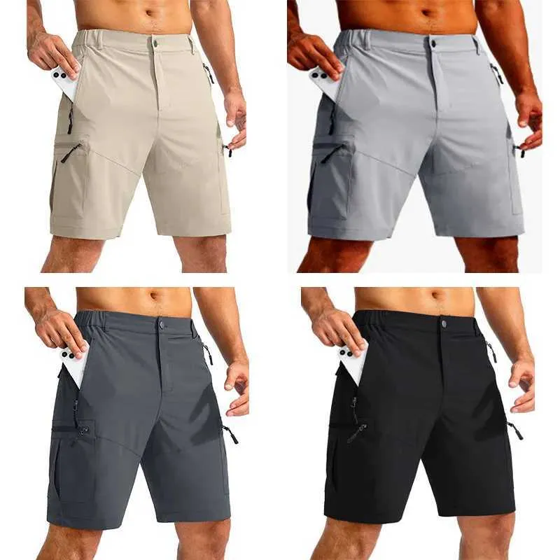 mens dress shorts for work Shorts for Men 7 Inch Gym Work Shorts for Men 2023 Causal Premium Twill Multi Pockets Solid Cargo Shorts 6 Inch Inseam Sport Tooling Shorts Lined Shorts Men Khaki S at Amazon