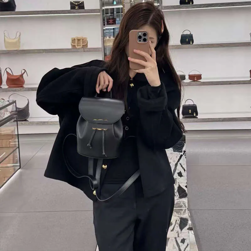 black mini backpack designer Ella Full-Grain Leather – Black, Handcrafted in Ethiopia 9.8h x 8.8w x 3.9. Mini Backpacks Small Black Designer