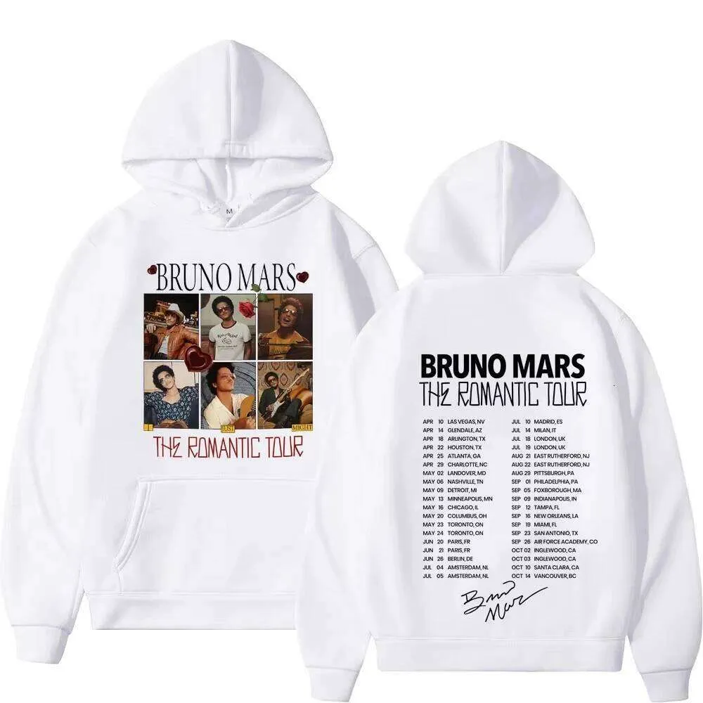 Bruno Mars The Romantic Tour 2026 Jack Jones Hoodie  From