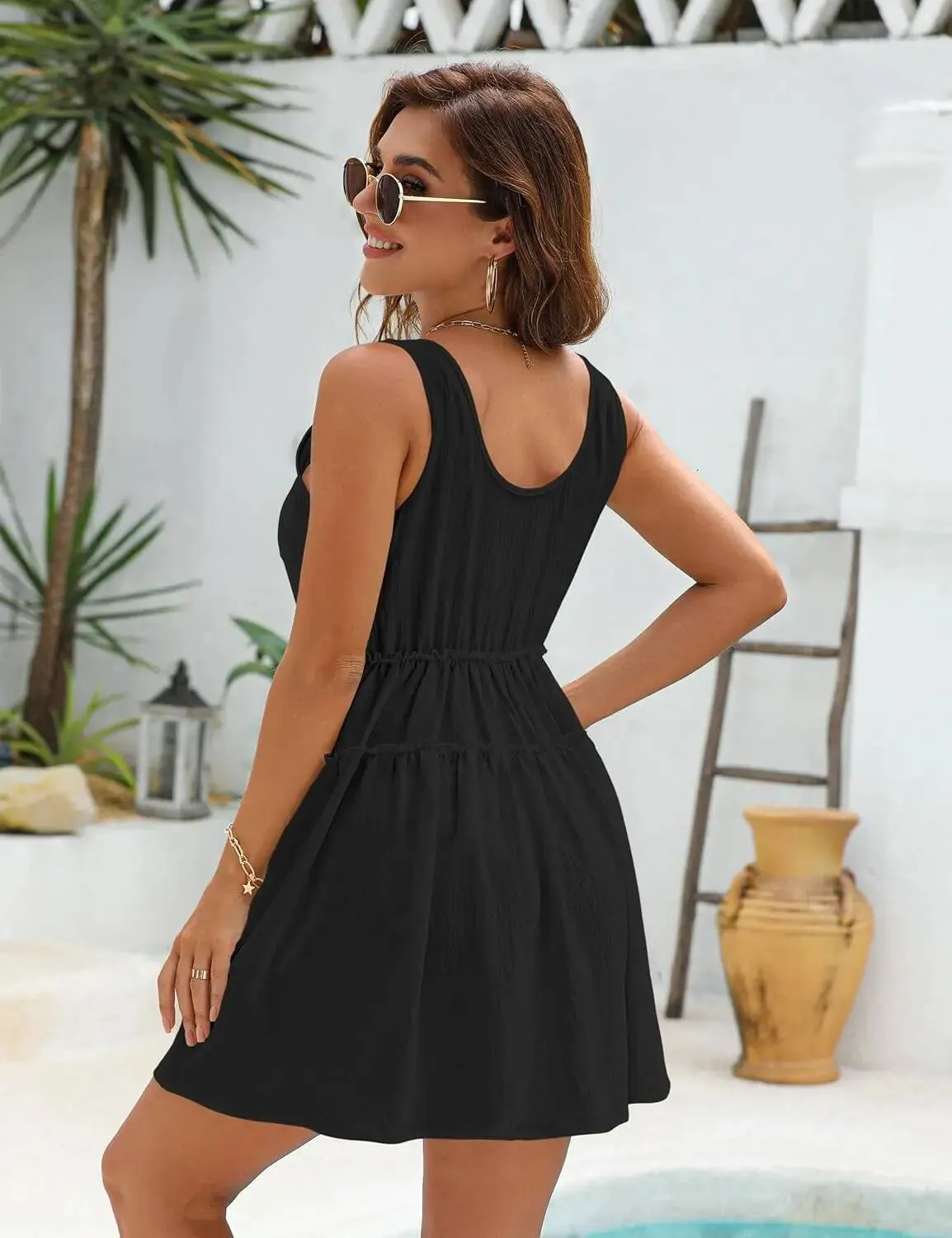 not perfect linen mama dress Maxi MAMA-2 short sleeve Fashion Nova NEW Plus African Print Omari Maxi Dress Color:Titanium 66cm) Hips