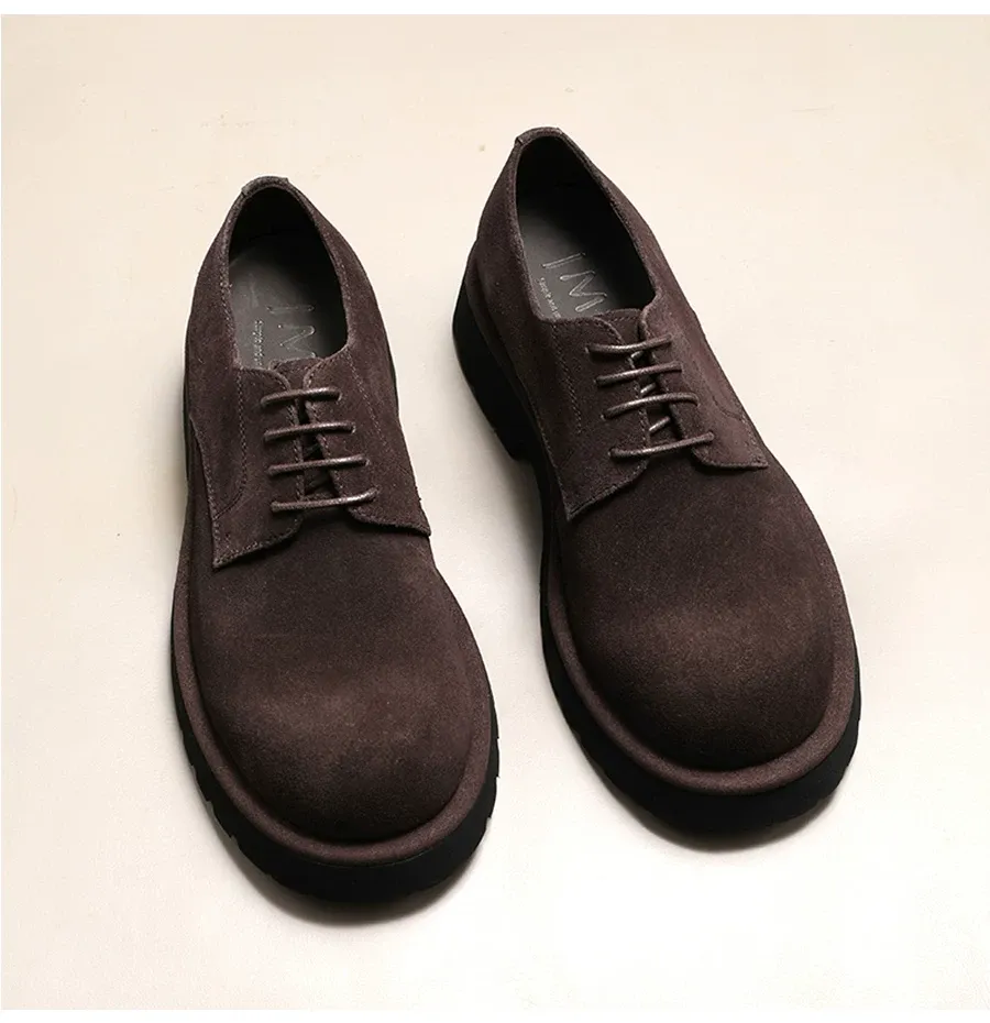 Wholesale Suede British Business Casual Leather Shoes... At  display picture 2