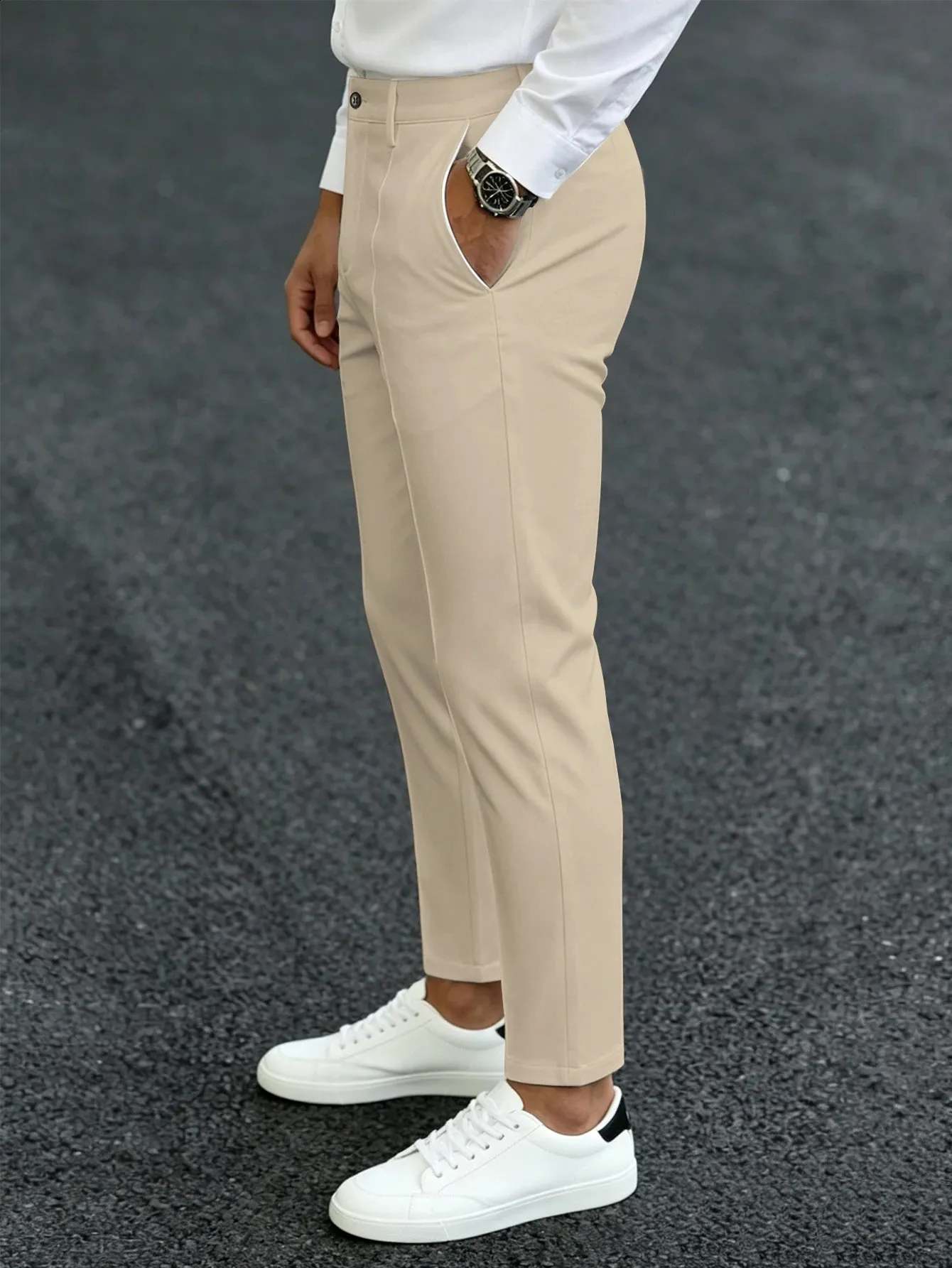 100 polyester dress pants providing both comfort and a sharp PRETTYGARDEN Womens Wide Leg Dress