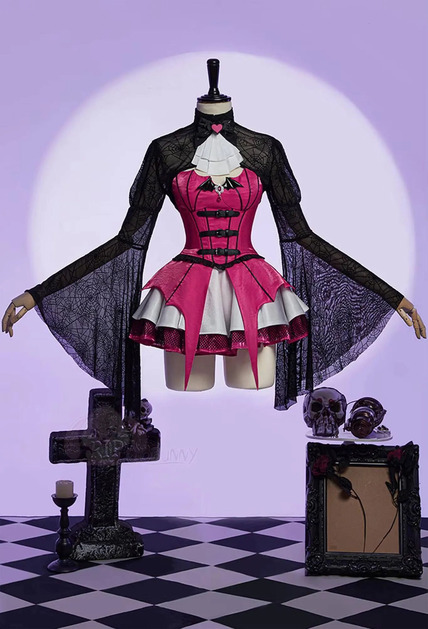 ♢ DHgate Sexy Gothic Lolita Corset Dress For Women, Vampire... For Anime Costumes